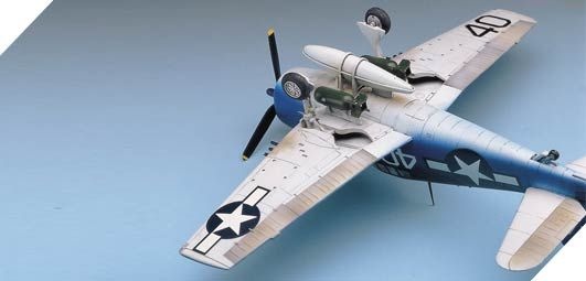 Zdjęcie dodatkowe produktu F6F-5 Hellcat 1:72 Academy 12481