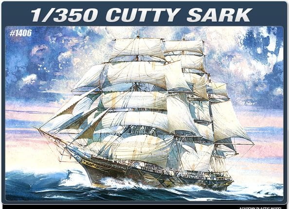 Zdjęcie główne produktu Cutty Sark 1:350 Academy 14110