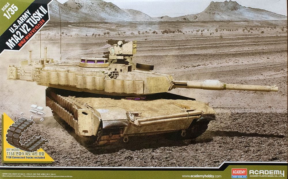 Zdjęcie główne produktu M1A2 Abrams SEP v2 TUSK II 1:35 Academy 13504