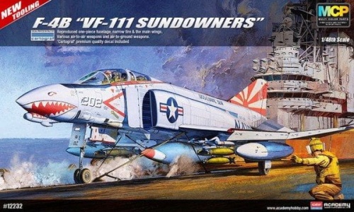 USN F-4B VF-111 Sundowners 1:48 Academy 12232