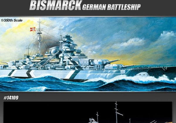 Zdjęcie główne produktu Bismarck 1:350 Academy 14109