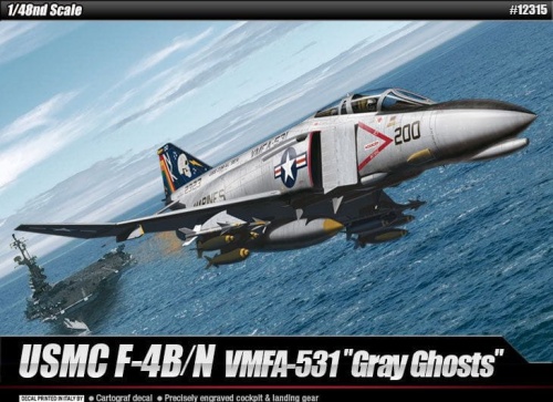 USMC F-4B/N Phantom II VMFA-531 Gray Ghosts 1:48 Academy 12315