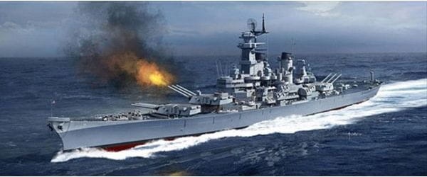 Zdjęcie główne produktu USS Missouri BB-63 US Navy Battleship 1:400 Academy 14401