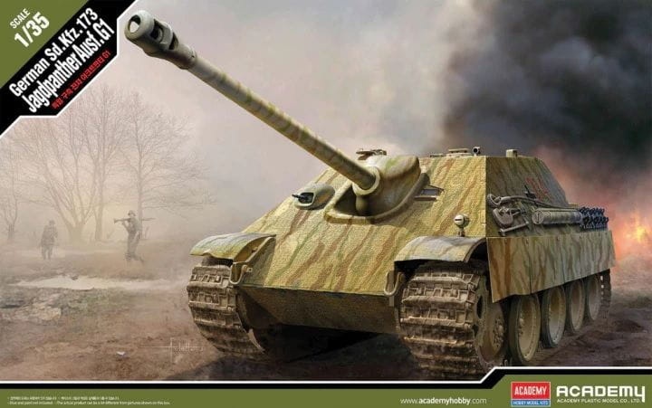 Zdjęcie główne produktu Sd.Kfz 173 Jagdpanther G1 1:35 Academy 13539