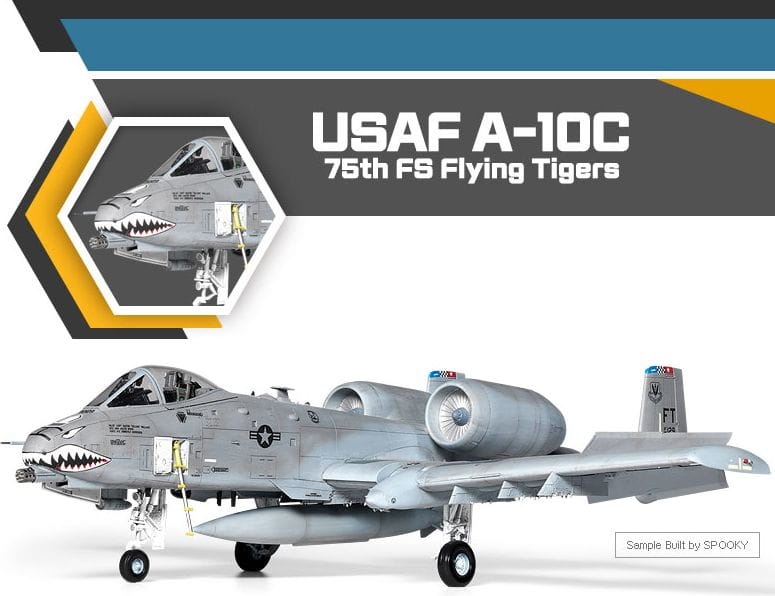 Zdjęcie dodatkowe produktu A-10C Thunderbolt II 75th FS Flying Tigers 1:48 Academy 12348