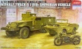 Zdjęcie główne produktu M3 Half Track plus amfibia plus motocykl 1:72 Academy 13408