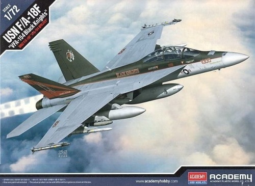 USN F/A-18F VFA-154 Black Knights 1:72 Academy 12577