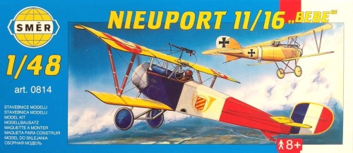 Nieuport 11/16 Bebe 1:48 Smer 0814
