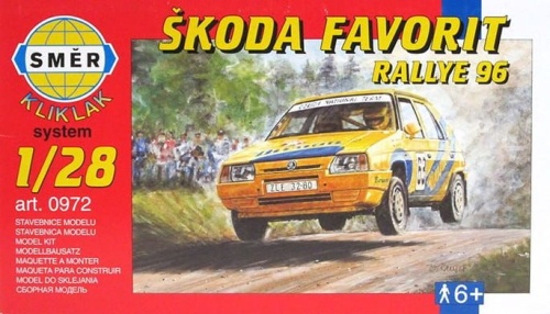 Skoda Favorit Rallye 96 1:28 Smer 0972