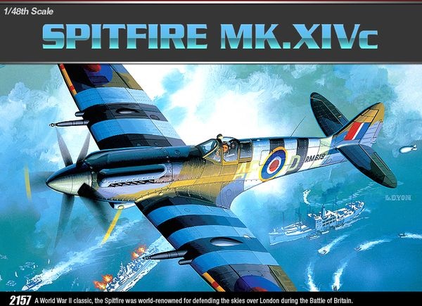 Zdjęcie główne produktu Supermarine Spitfire Mk.XIVc 1:48 Academy 12274