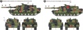 Zdjęcie dodatkowe produktu Leopard 2A4 1:72 Academy 13428
