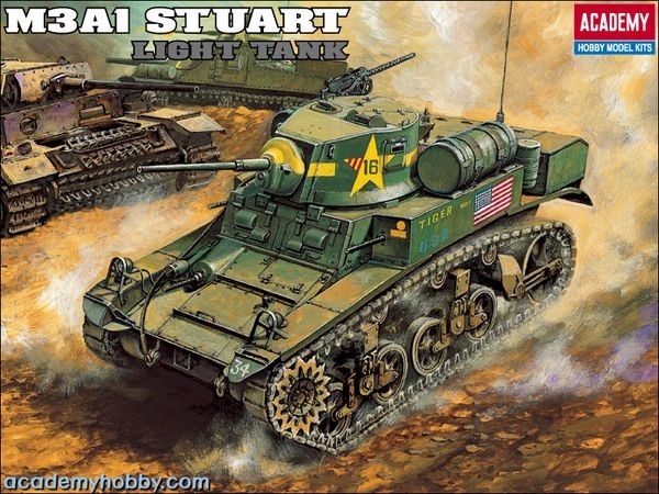 Zdjęcie główne produktu M3A1 Stuart Light Tank 1:35 Academy 13269