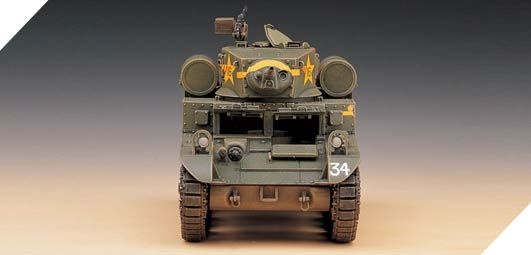 Zdjęcie dodatkowe produktu M3A1 Stuart Light Tank 1:35 Academy 13269