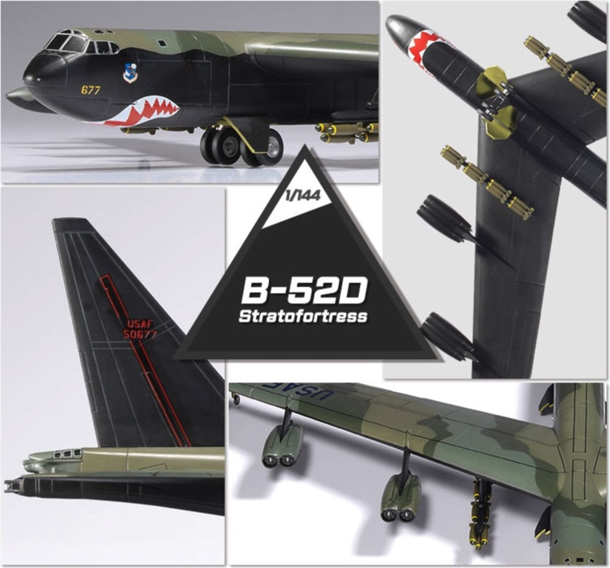 Zdjęcie dodatkowe produktu B-52D Stratofortress 1:144 Academy 12632
