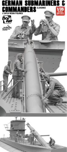 German Submariners and Commanders 1:35 Border Model BR003