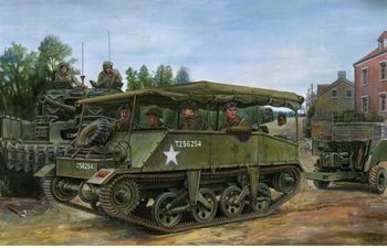Loyd Carrier No.2 Mk.II (Tracked.Towing 6-pdr Anti-Tank Gun Tractor 1:35 Bronco CB35188