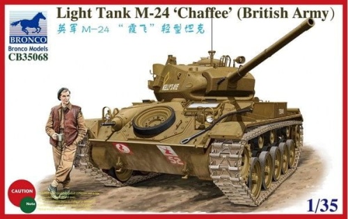 Czołg Lekki M-24 Chaffee 1:35 Bronco CB35068