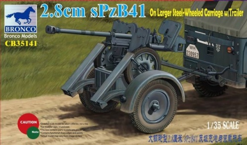 2.8cm sPzB41 1:35 Bronco CB35141