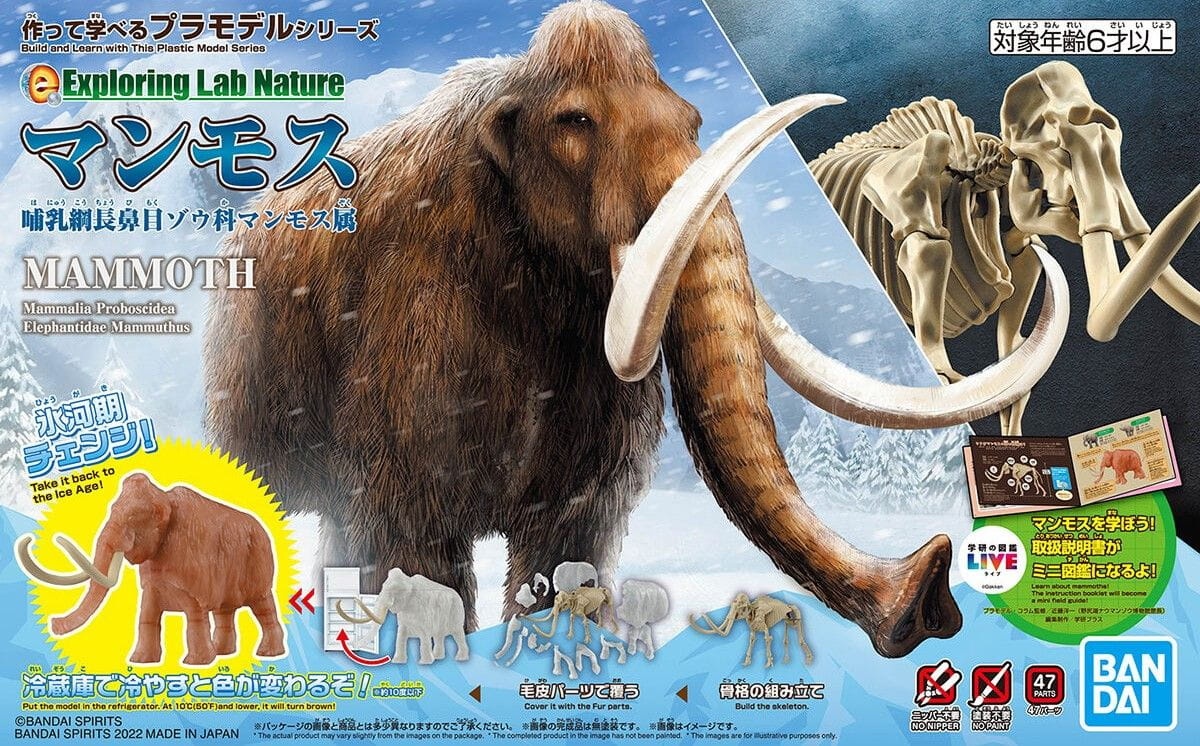 Zdjęcie główne produktu Mammoth (Mamut) Exploring Lab Nature Bandai