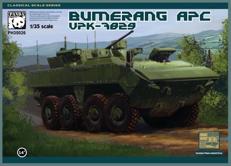 Zdjęcie główne produktu BTR VPK-7829 Bumerang 1:35 PANDA 35026