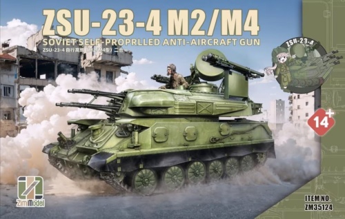 ZSU-23-4 M2 / M4 1:35 Zimi Model 35124