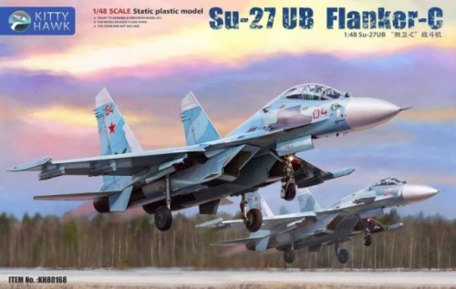 Su-27UB Flanker-C 1:48 Kittyhawk 80168