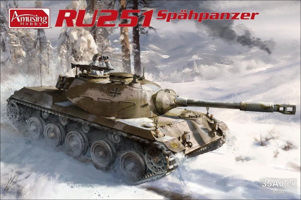 Zdjęcie główne produktu Ru251 Spahpanzer 1:35 Amusing Hobby 35A055