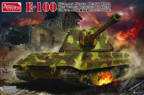 E-100 Niemiecki Czołg Superciężki 1:35 Amusing Hobby 35A015