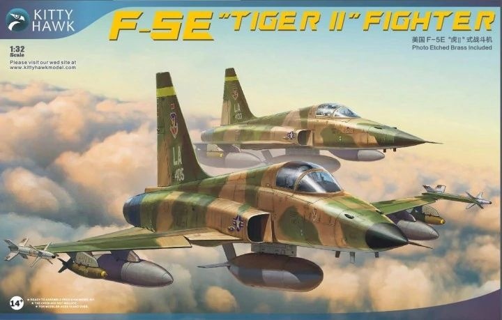Zdjęcie główne produktu F-5E Tiger II 1:32 Kittyhawk 32018