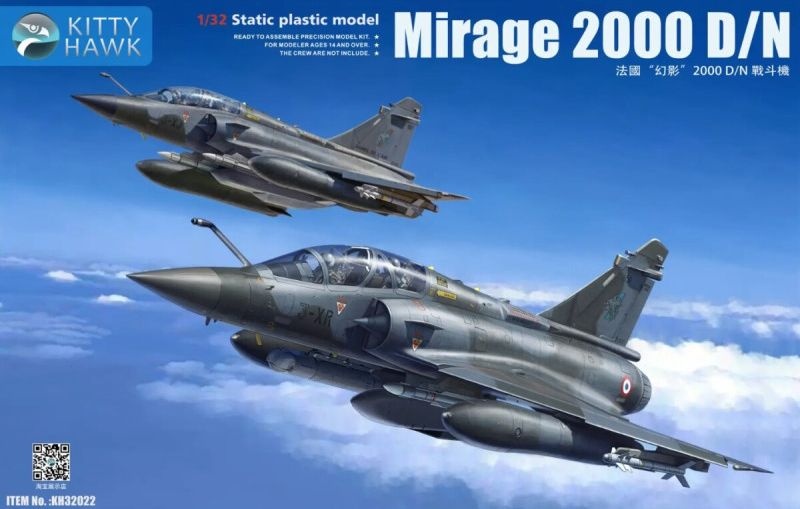 Zdjęcie główne produktu Mirage 2000 D/N 1:32 Kittyhawk 32022