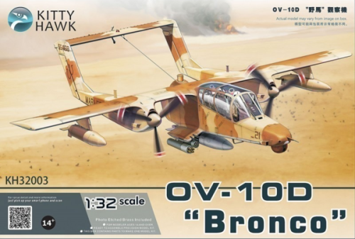 Grumman OV-10D Bronco 1:32 Kittyhawk 32003