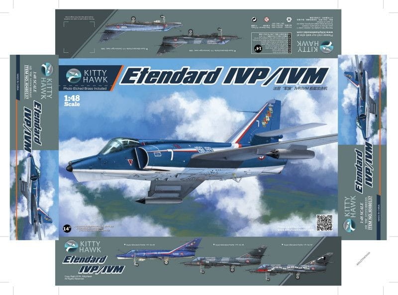 Zdjęcie dodatkowe produktu Etendard IVP/IVM 1:48 Kittyhawk 80137
