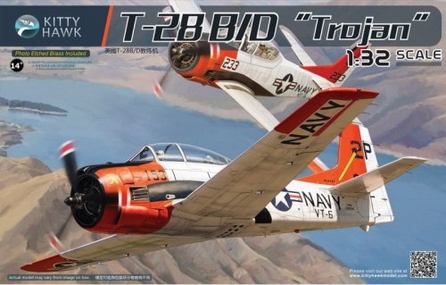 T-28B/D Trojan 1:32 Kittyhawk 32014