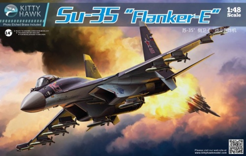 Su-35 Flanker-E 1:48 Kittyhawk 80142