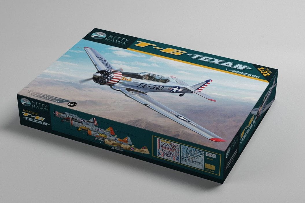 Zdjęcie dodatkowe produktu T-6 Texan 1:32 Kittyhawk 32001