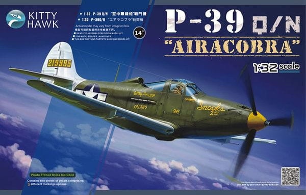 Zdjęcie główne produktu P-39Q/N Airacobra 1:32 Kittyhawk 32013