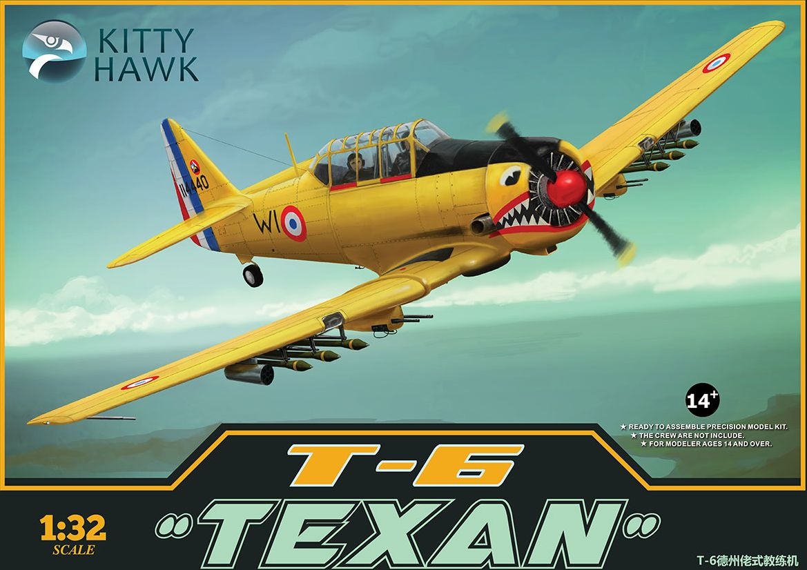Zdjęcie główne produktu T-6 Texan 1:32 Kittyhawk 32002