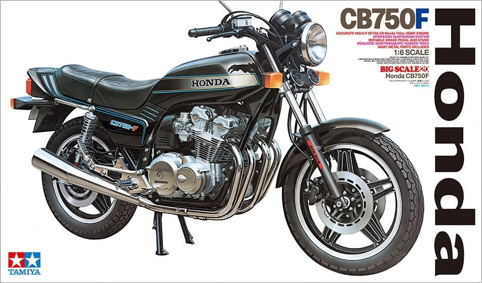 Zdjęcie główne produktu Honda CB750F 1:6 Tamiya 16020