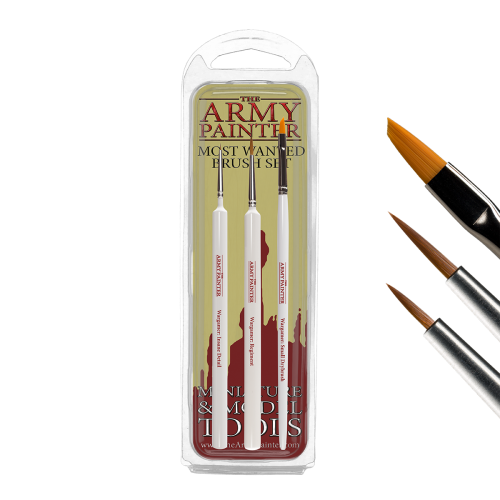 Zestaw pędzli Most Wanted Brush Set The Army Painter