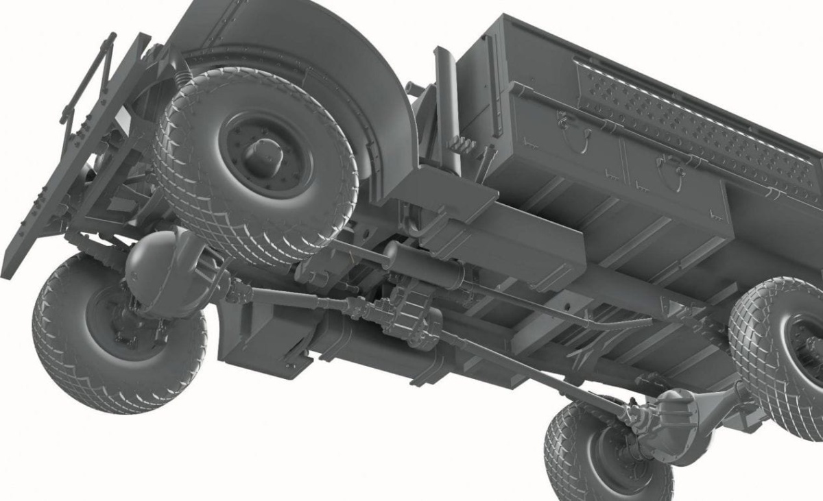 Zdjęcie dodatkowe produktu LRDG F30 Patrol Truck, CMP In LRDG Service 1:35 Thunder Models 35305