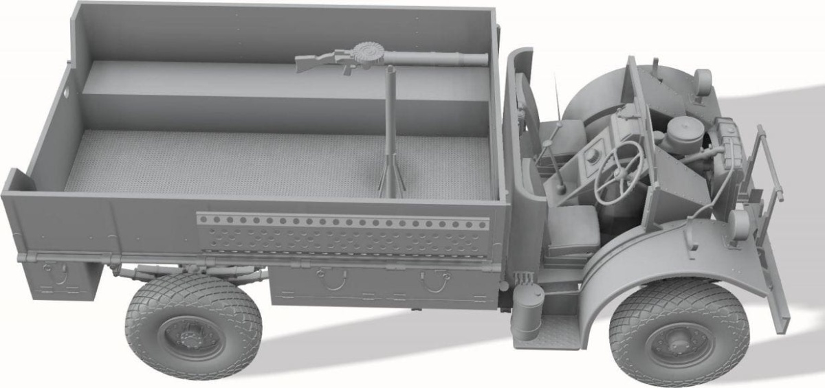 Zdjęcie dodatkowe produktu LRDG F30 Patrol Truck CMP In LRDG Service 1:35 Thunder Models 35304