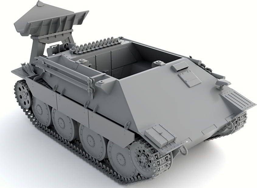 Zdjęcie dodatkowe produktu Bergehetzer Late 1:35 Thunder Models 35101