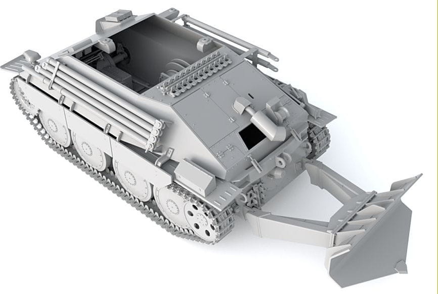 Zdjęcie dodatkowe produktu Bergehetzer Late 1:35 Thunder Models 35101
