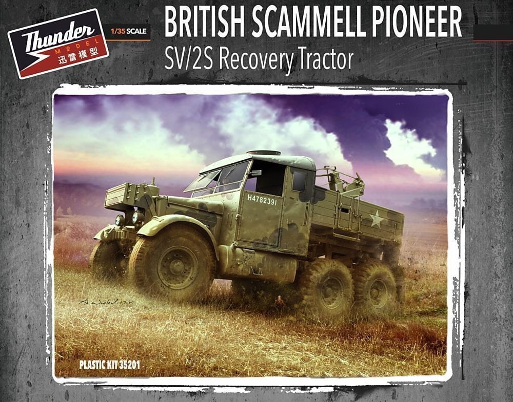 Zdjęcie główne produktu Scammell Pioneer Recovery SV/2 1:35 Thunder Models 35201