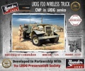 Zdjęcie główne produktu LRDG F30 Wireless Truck CMP in LRDG Service 1:35 Thunder Models 35309