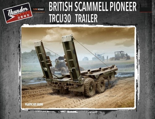 British Scammell Pioneer TRCU30 Trailer 1:35 Thunder Models 35205