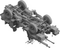 Zdjęcie dodatkowe produktu Morris Bofors C9/B Late The Iconic British WWII Gun Truck 1:35 Thunder Models 35209