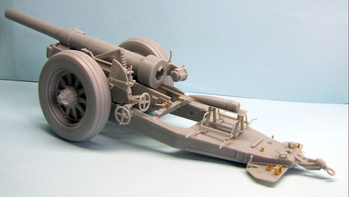 Zdjęcie dodatkowe produktu Brytyjska Haubica 7,2 Cala 1:35 Thunder Models 35211