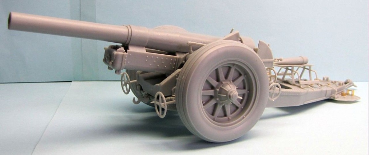 Zdjęcie dodatkowe produktu Brytyjska Haubica 7,2 Cala 1:35 Thunder Models 35211