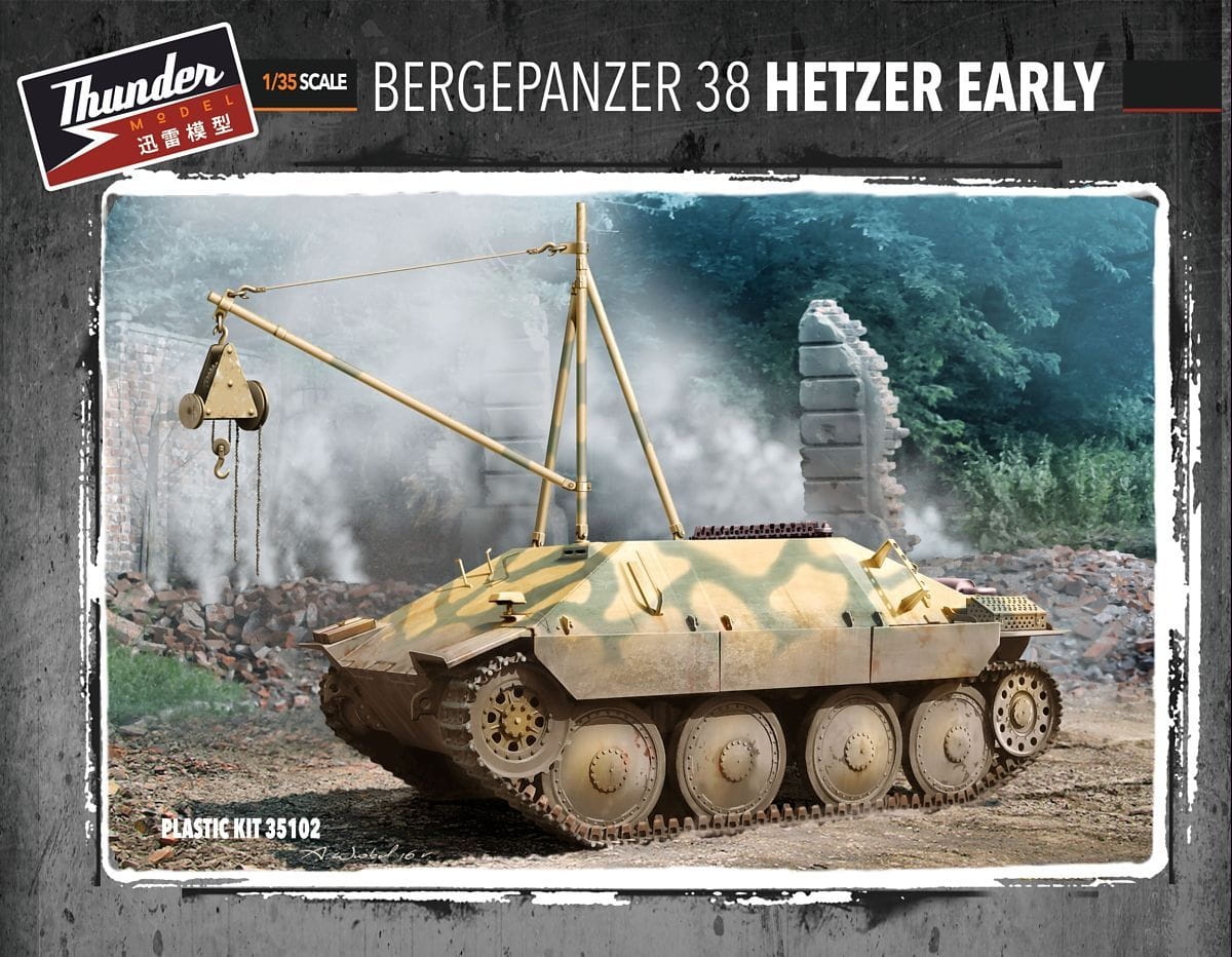 Zdjęcie główne produktu Bergehetzer Early 1:35 Thunder Models 35102